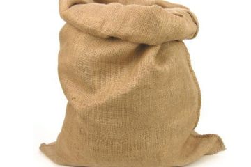 doğal jüt çuval, ağzı açık